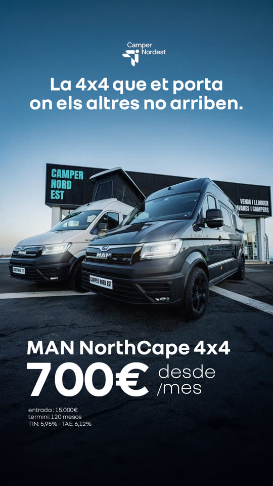 Anuncio estático MAN NorthCape 4x4 desde 700 € al mes